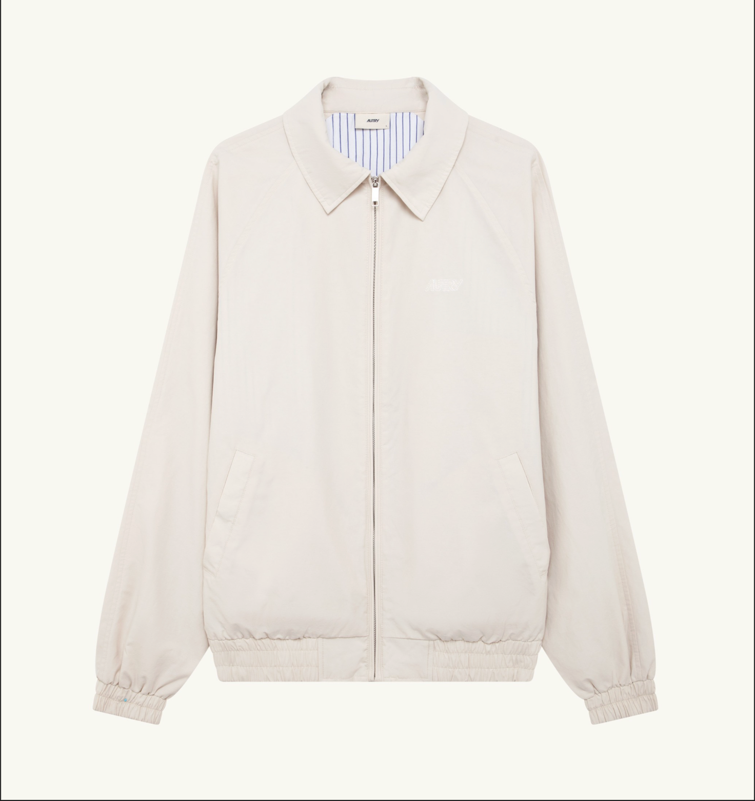 Autry Veste Beige 011J vue de face