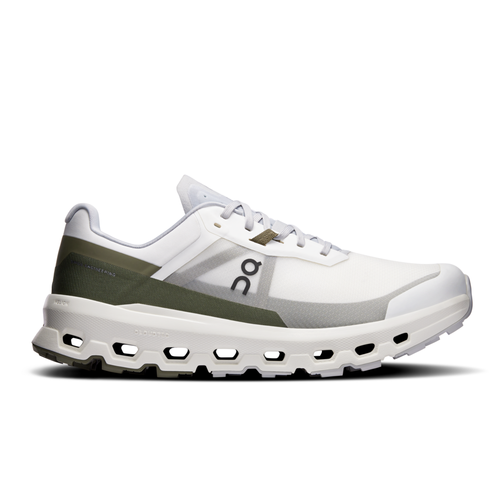 On Running Cloudvista 2 Ivory / Olive vue de profil