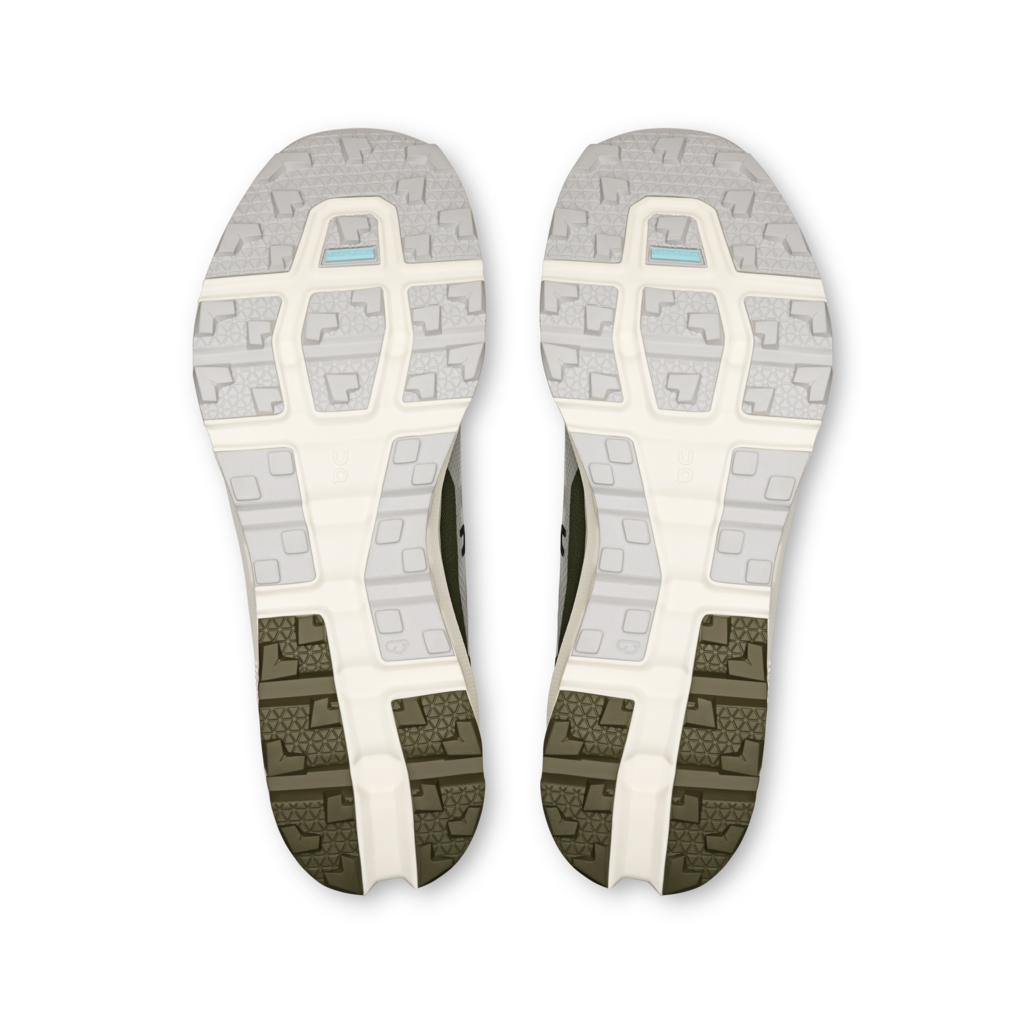 On Running Cloudvista 2 Ivory / Olive vue semelle