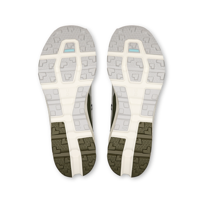 On Running Cloudvista 2 Ivory / Olive vue semelle
