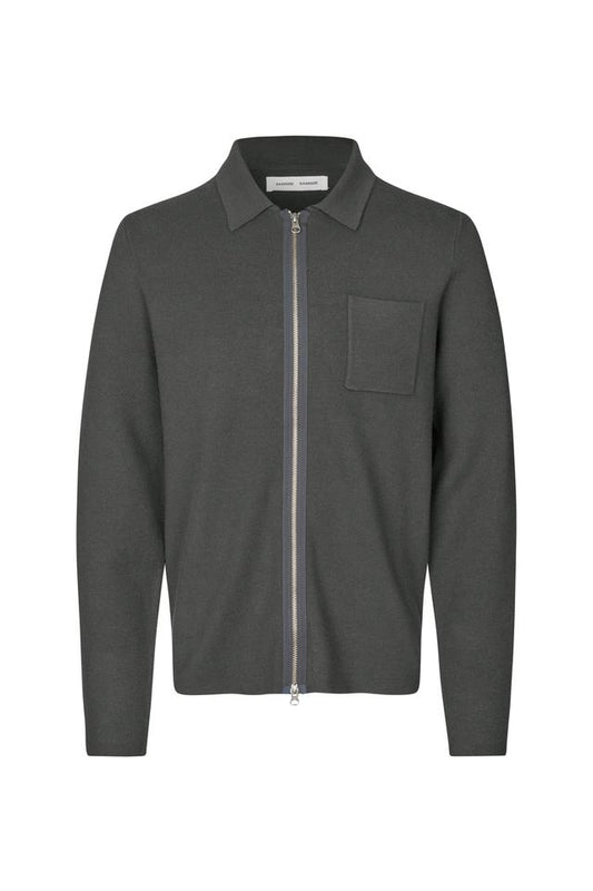 Samsoe Samsoe Guna x Zip Black Oyster