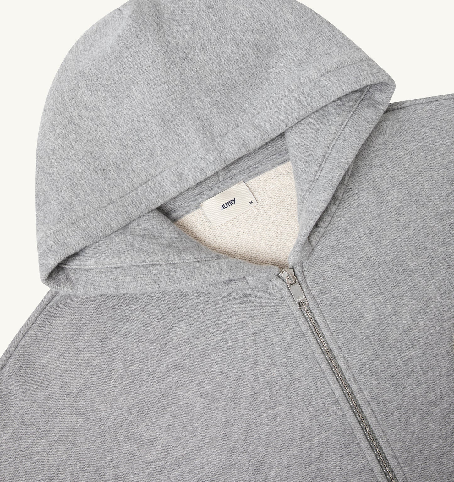 Autry Sweatshirt Zip 032D détails capuche