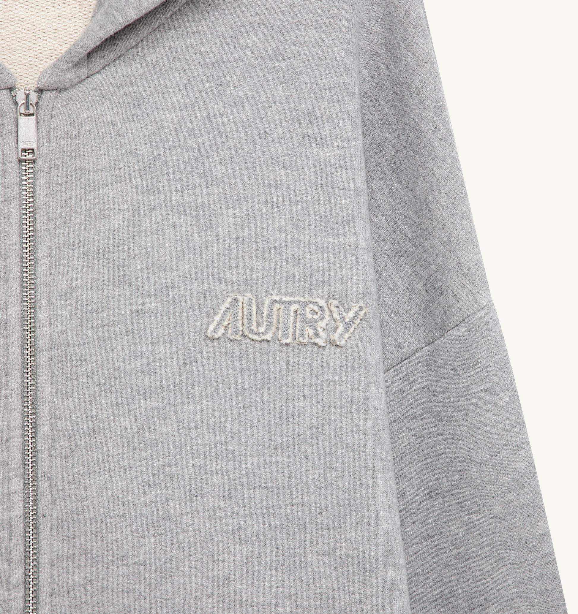 Autry Sweatshirt Zip 032D détails logo