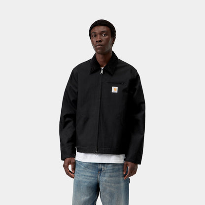 Carhartt WIP Detroit Jacket Black/Black, porté