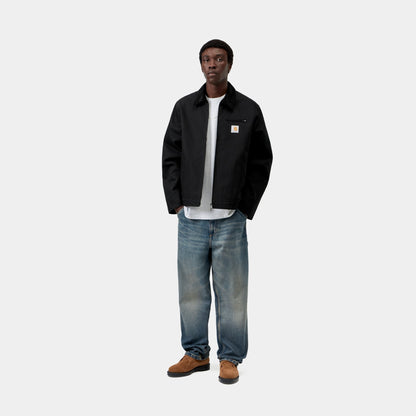 Carhartt WIP Detroit Jacket Black/Black, porté