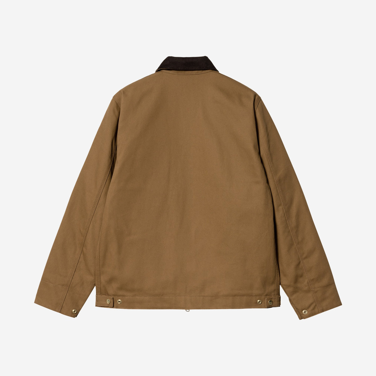 Carhartt WIP Detroit Jacket Hamilton Brown/Tobacco, à plat, vue de dos