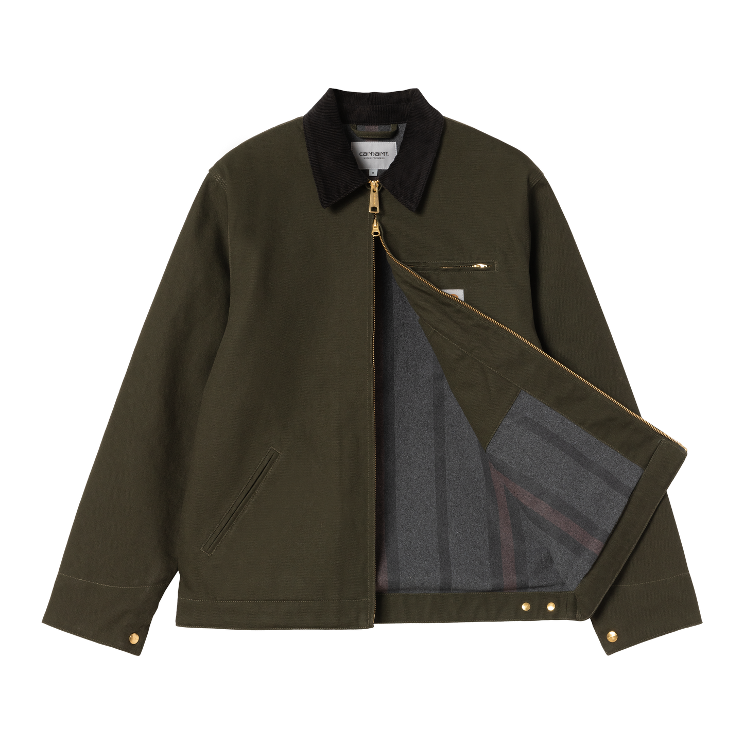 Carhartt WIP Detroit Jacket (Winter) Olive/Black