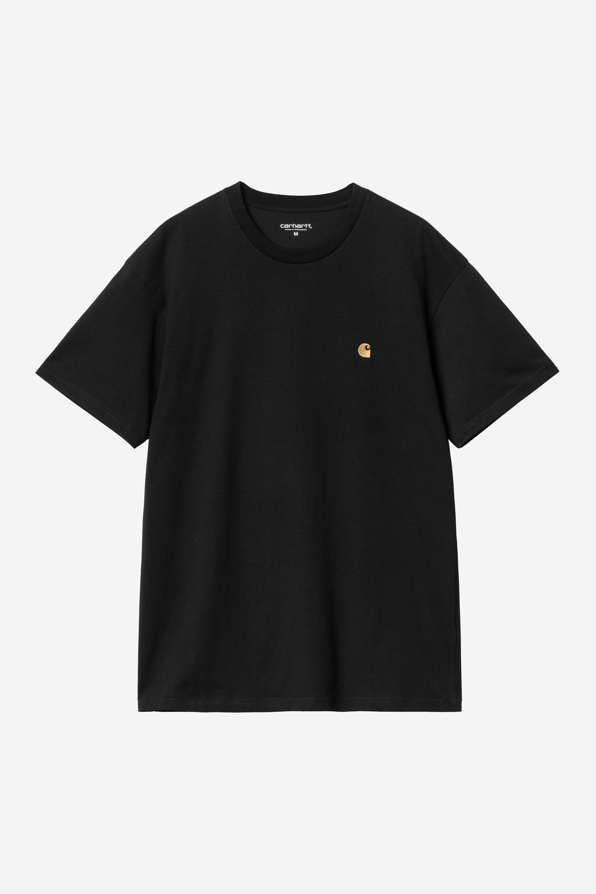Carhartt WIP Chase Tshirt Black vue de face