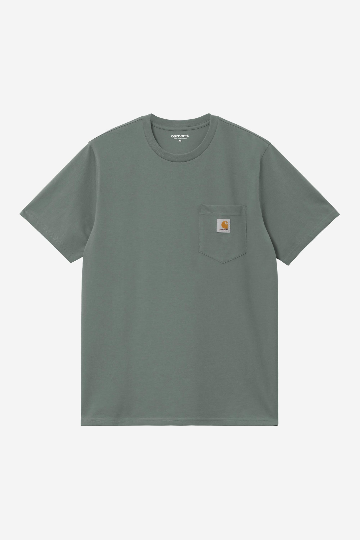 Carhartt WIP Pocket Tshirt Velvet Green vue de face