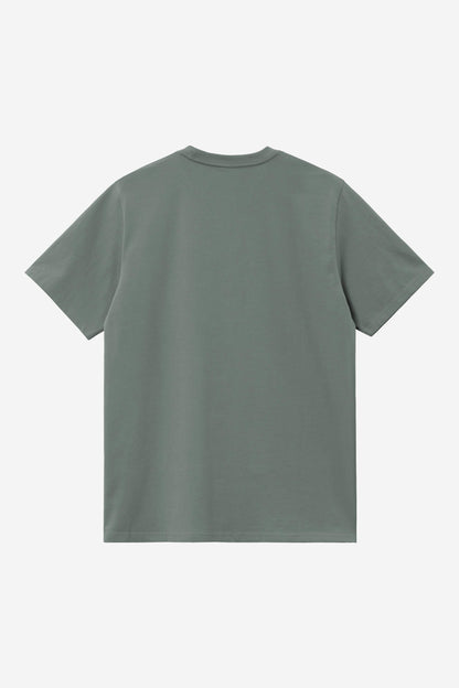 Carhartt WIP Pocket Tshirt Velvet Green vue de dos