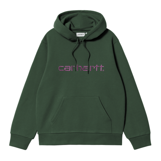 Carhartt WIP Hooded Carhartt Sweatshirt Sycamore Tree/Phlox