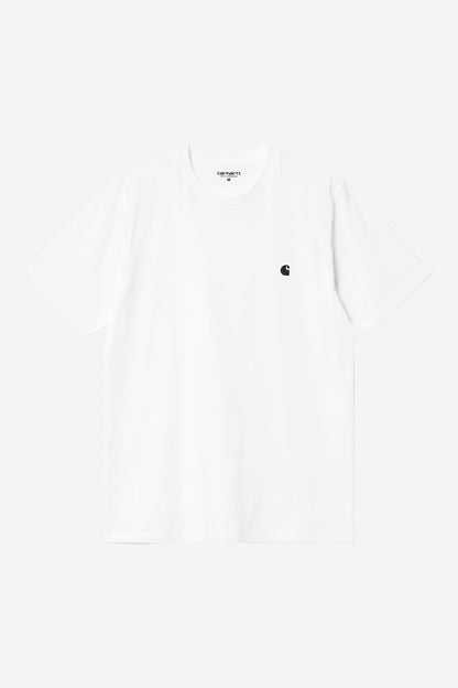 Carhartt WIP Madison Tshirt White. vue de face