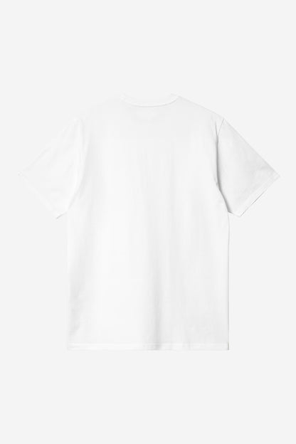 Carhartt WIP Madison Tshirt White vue de dos