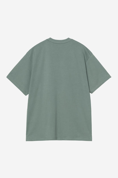 Carhartt WIP Madison Tshirt Velvet Green vue de dos