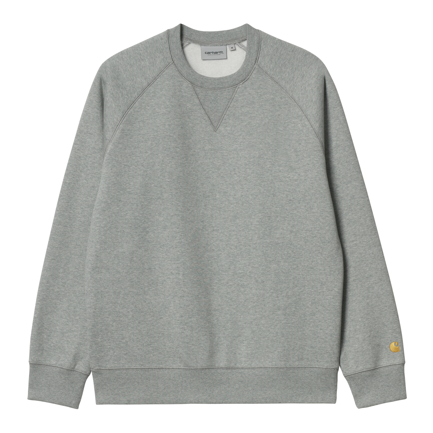 Carhartt WIP Chase Sweatshirt Grey Heather/Gold