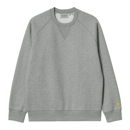 Carhartt WIP Chase Sweatshirt Grey Heather/Gold