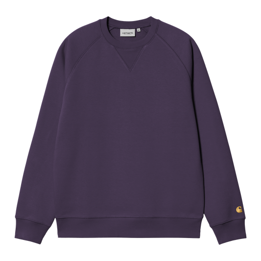 Carhartt WIP Chase Sweatshirt Grey Lokers/Gold