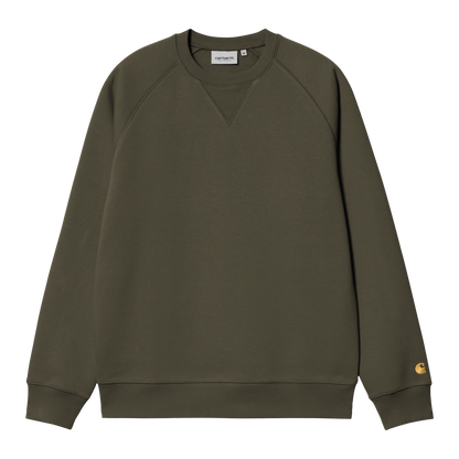 Carhartt WIP Chase Sweatshirt Olive/Gold