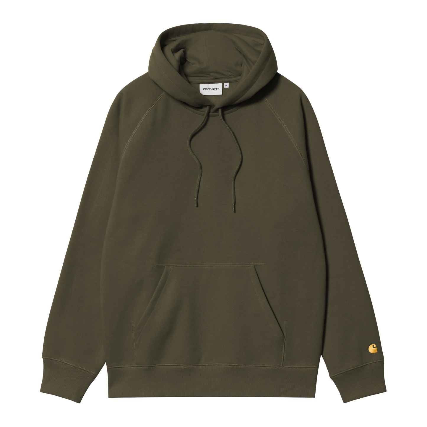 Carhartt WIP Hooded Chase Sweatshirt Olive/Gold
