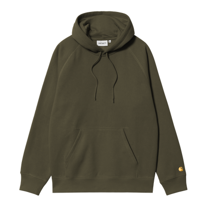 Carhartt WIP Hooded Chase Sweatshirt Olive/Gold