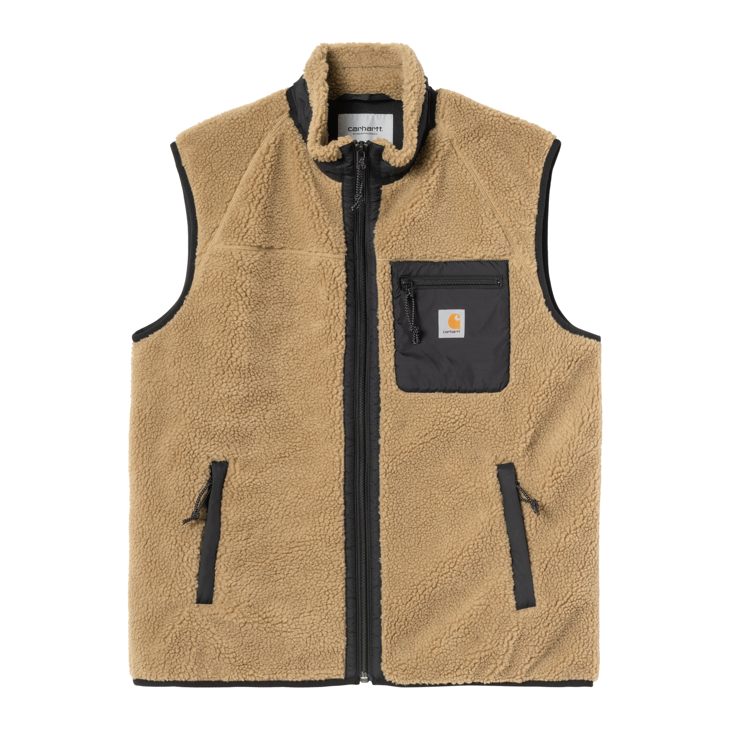 Carhartt WIP Prentis Liner Vest Leather/Black