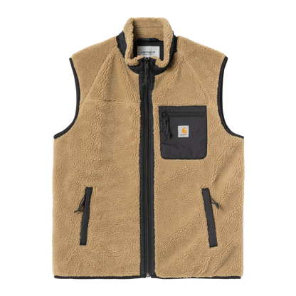 Carhartt WIP Prentis Liner Vest Leather/Black