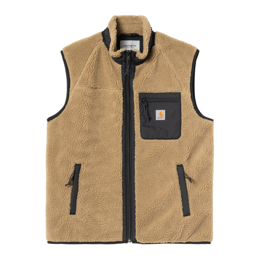 Carhartt WIP Prentis Liner Vest Leather/Black