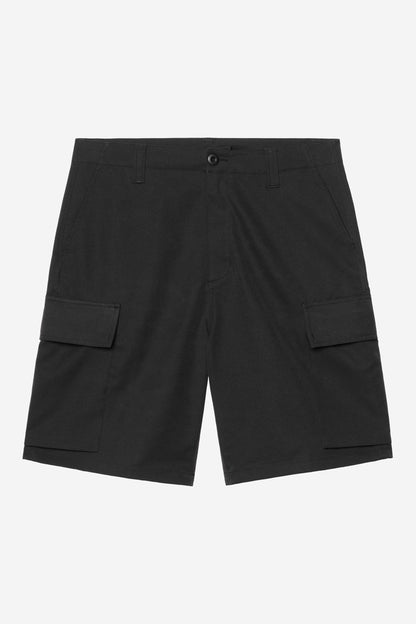 Carhartt WIP Kade Cargo Short Black vue de face
