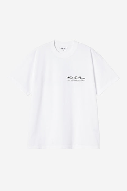 Carhartt WIP Cloud Heart Tshirt White vue de face