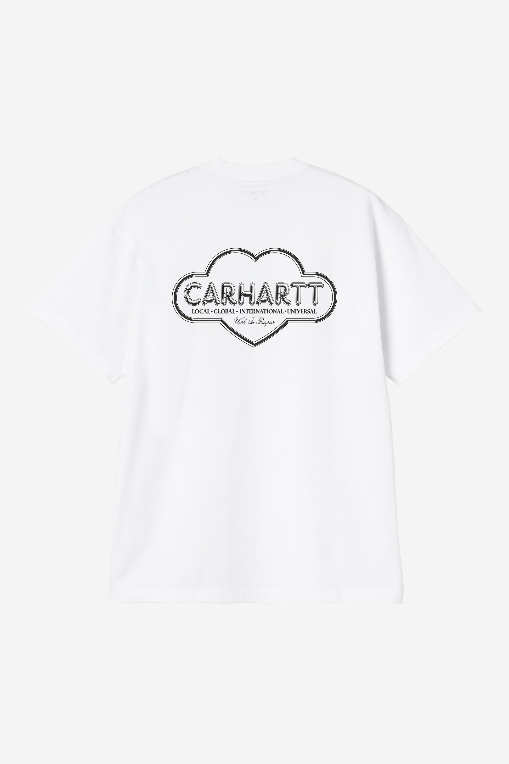 Carhartt WIP Cloud Heart Tshirt White vue de dos