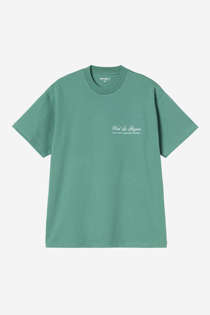 Carhartt WIP Cloud Heart Tshirt Lily vue de face