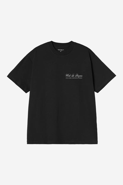 Carhartt WIP Cloud Heart Tshirt Black vue de face