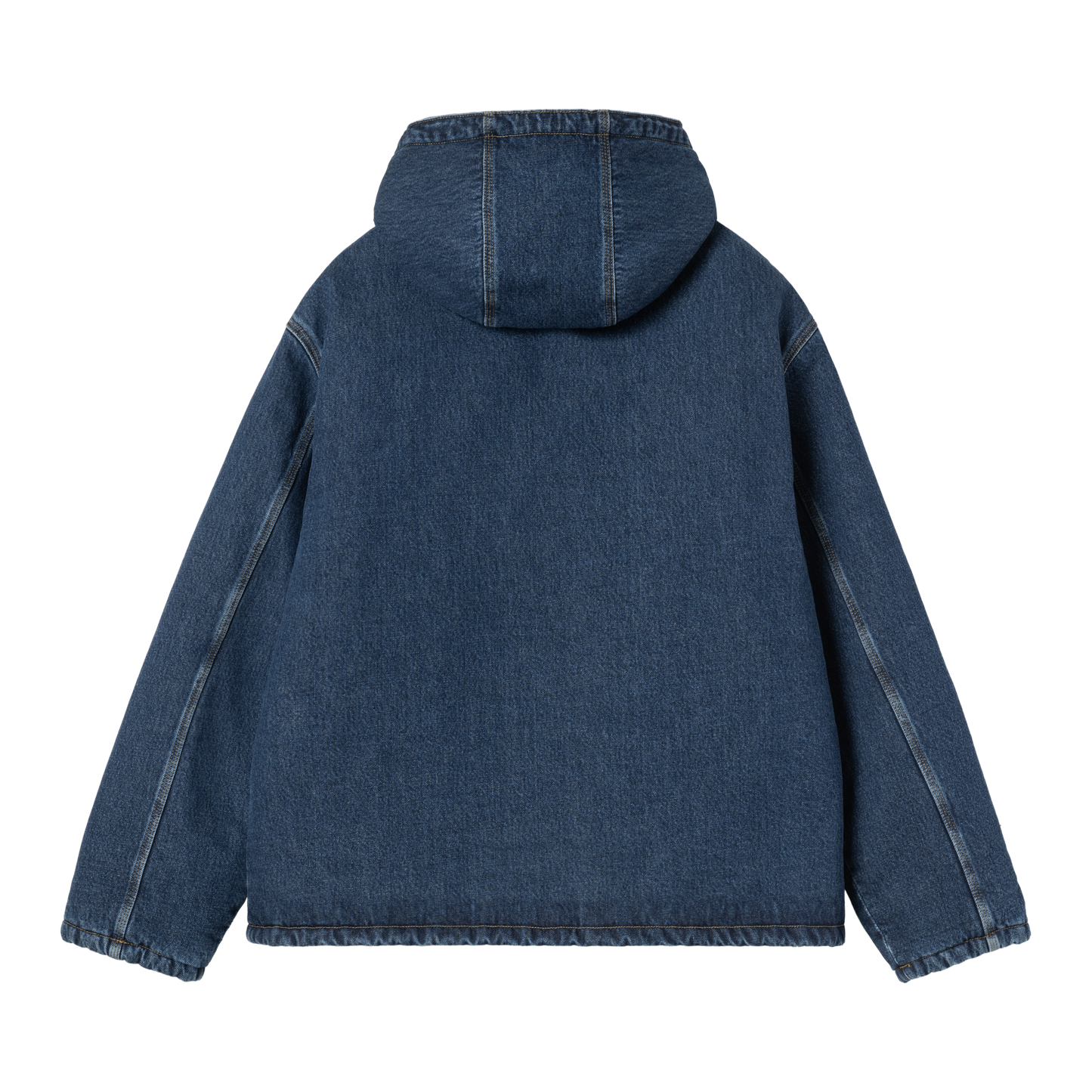 Carhartt WIP Cleveland Jacket Blue Stone washed back