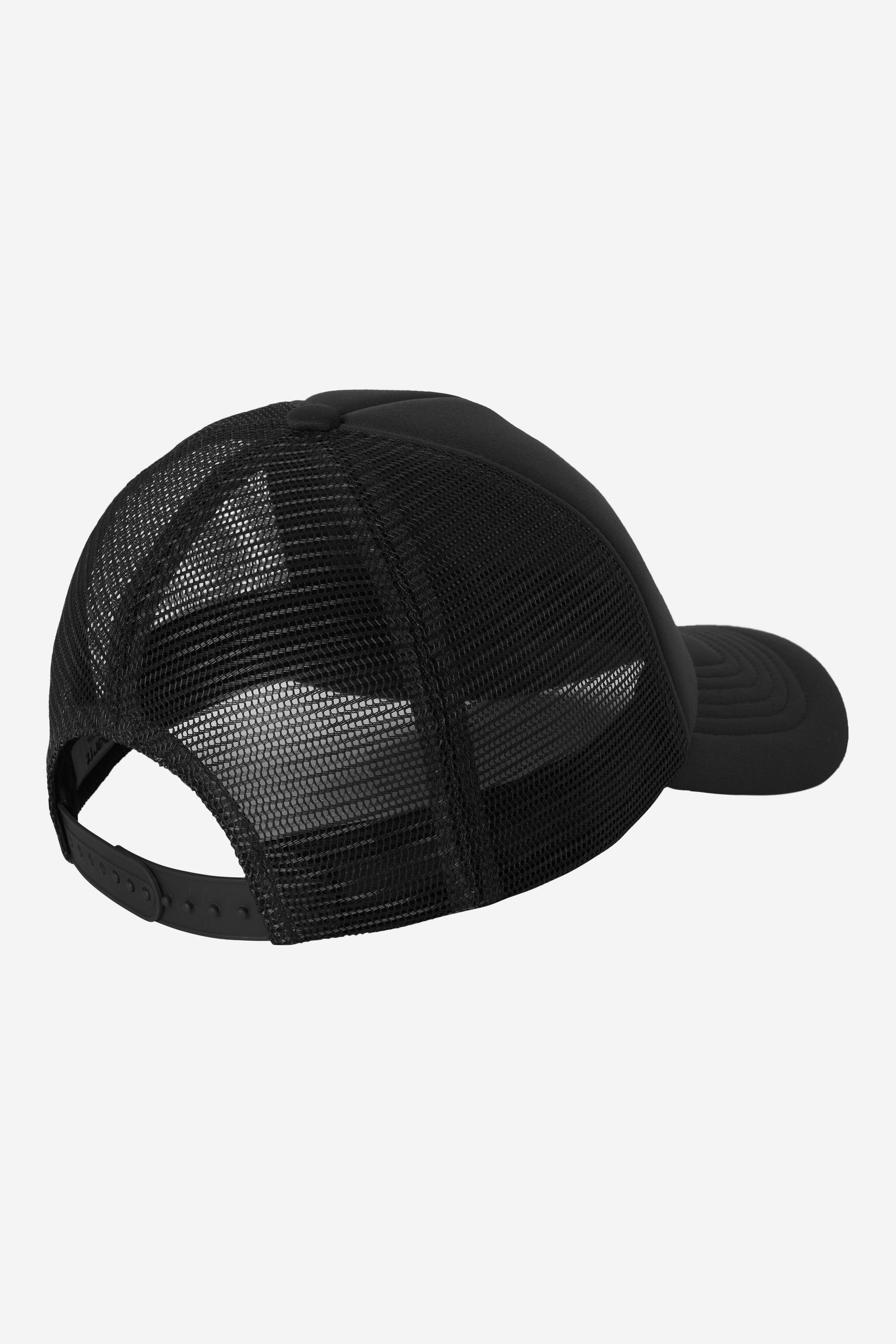 Carhartt WIP Cloud Heart Trucker Cap Black vue de dos