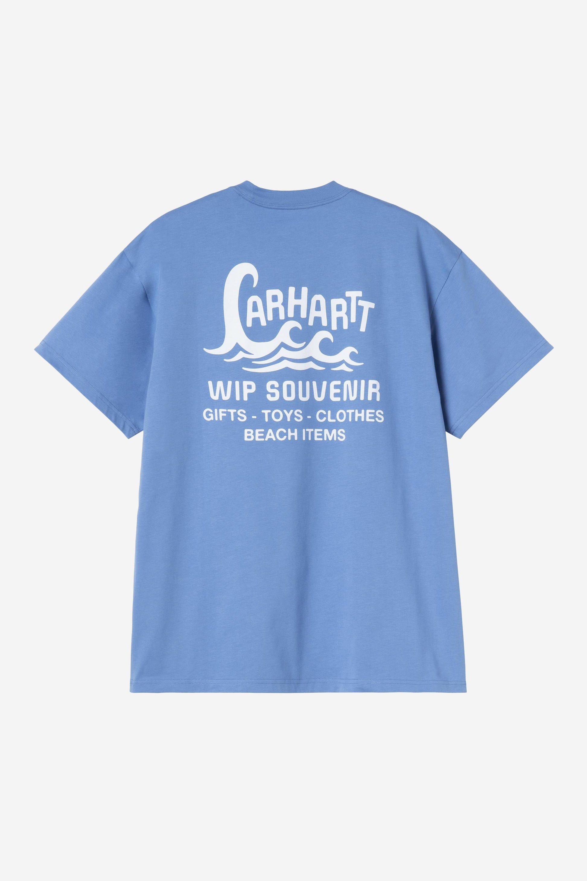 Carhartt WIP Waves Tshirt Caraçao  vue de dos