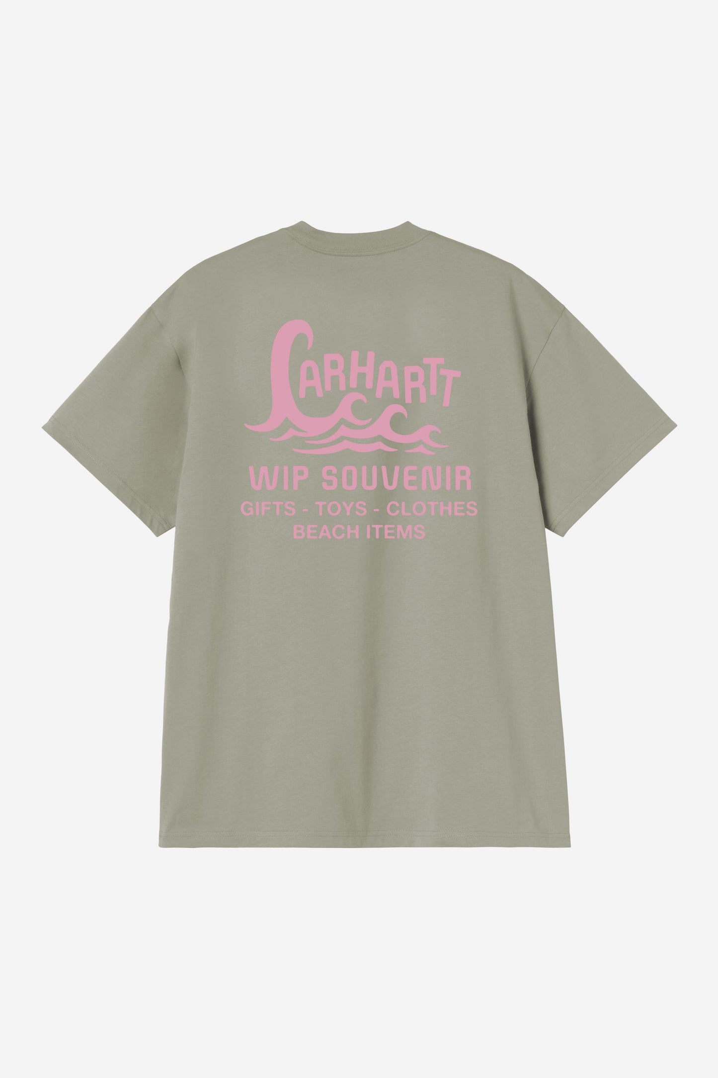 Carhartt WIP Waves Tshirt Shady Green vue de dos
