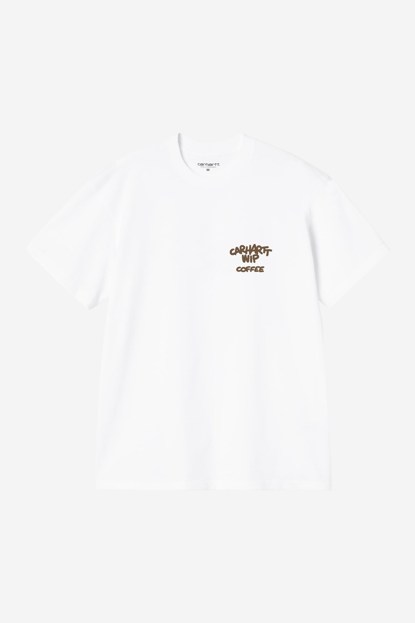 Carhartt WIP Coffee Break Tshirt White vue de face