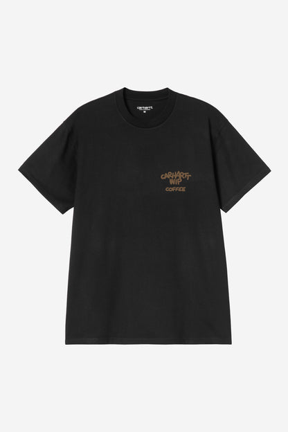 Carhartt WIP Coffee Break Tshirt Black vue de face