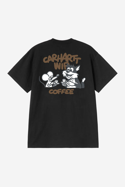 Carhartt WIP Coffee Break Tshirt Black vue de dos