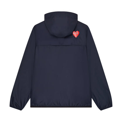CDG Play x K-WAY Navy