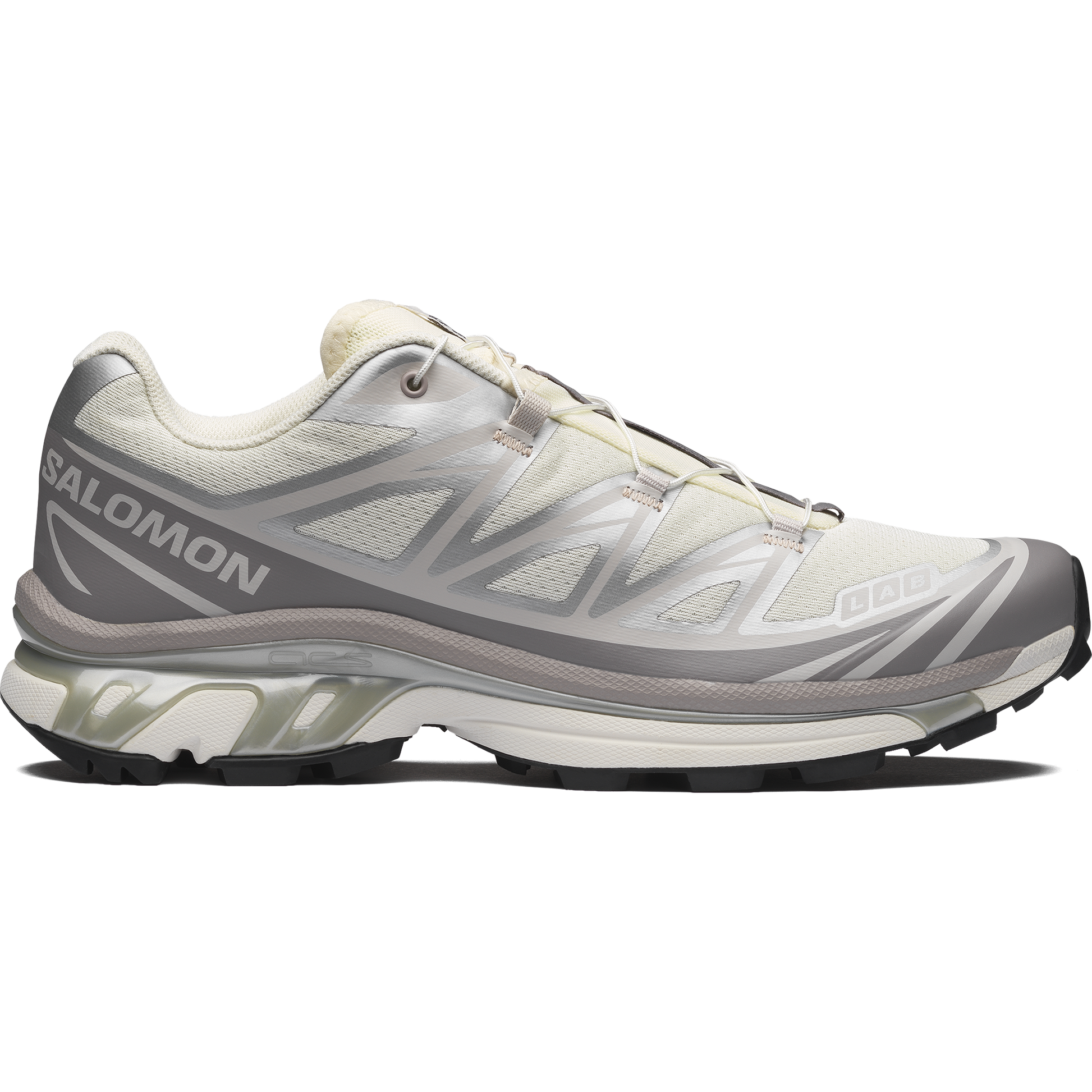 Salomon XT6 Vanilla Ice Ftw Silver vue de profil