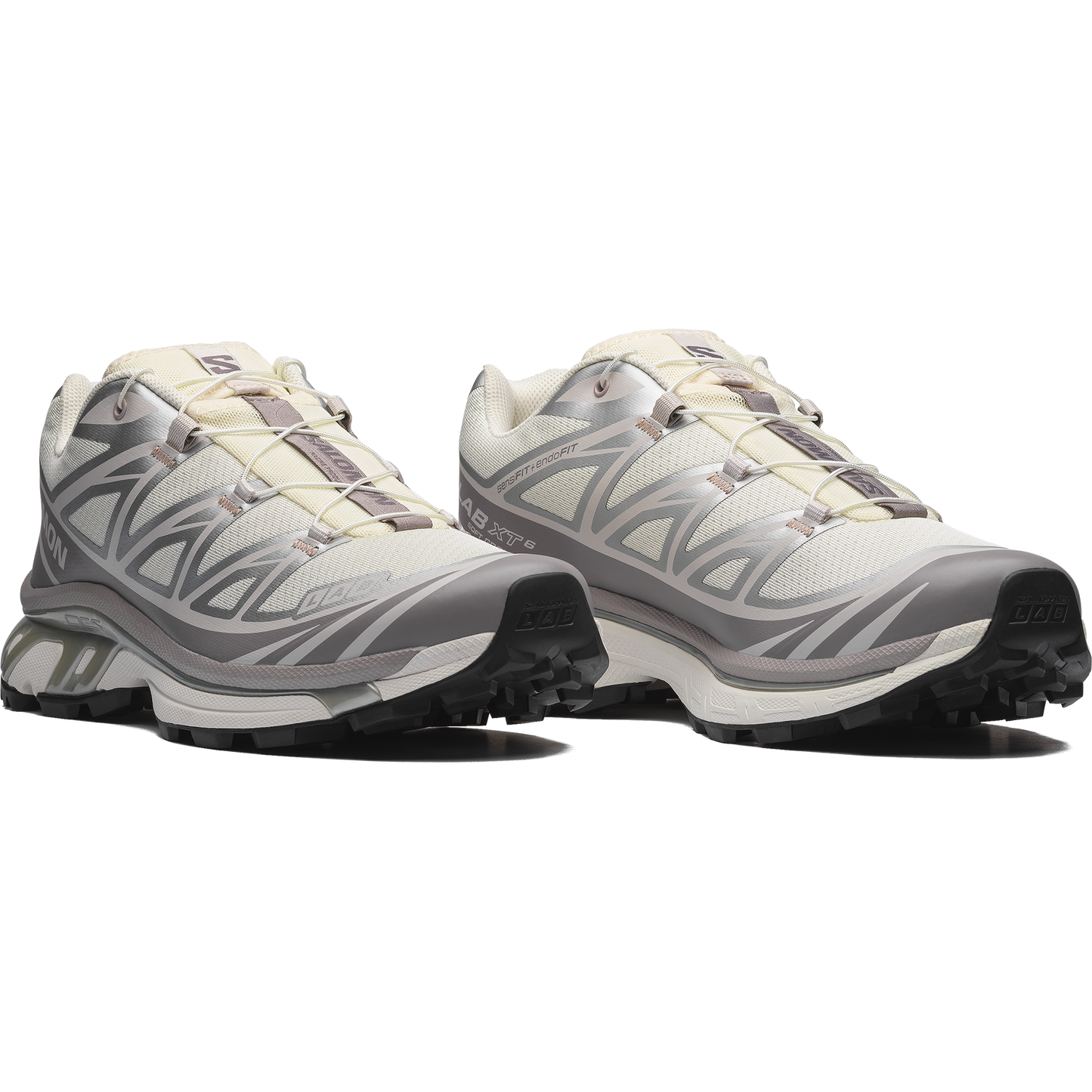 Salomon XT6 Vanilla Ice Ftw Silver vue de profil