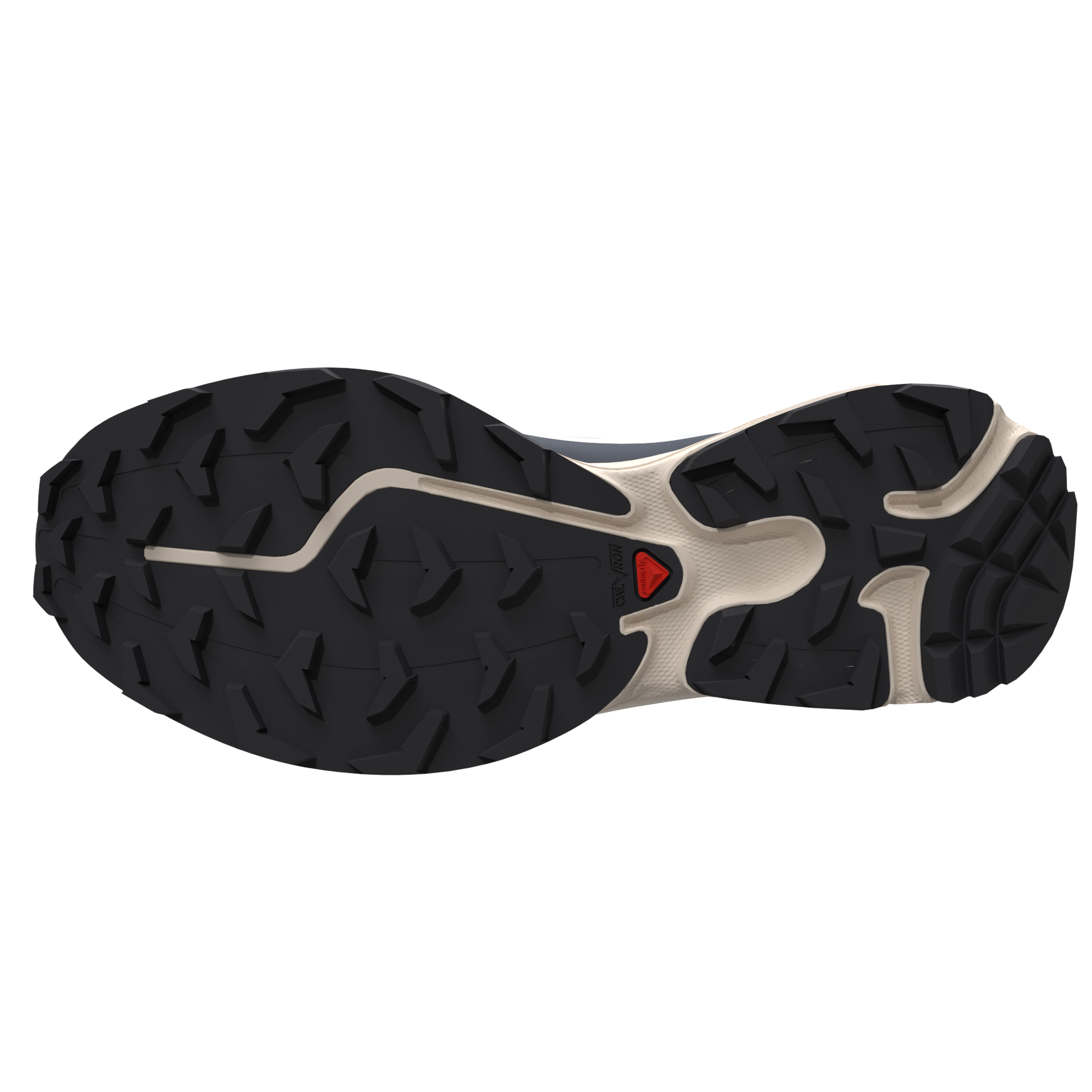 Salomon XT6 Pearl Blue Grisaille vue semelle