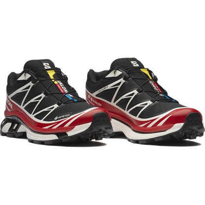 Salomon XT-6 Gore-Tex Black / Flame Scarlet