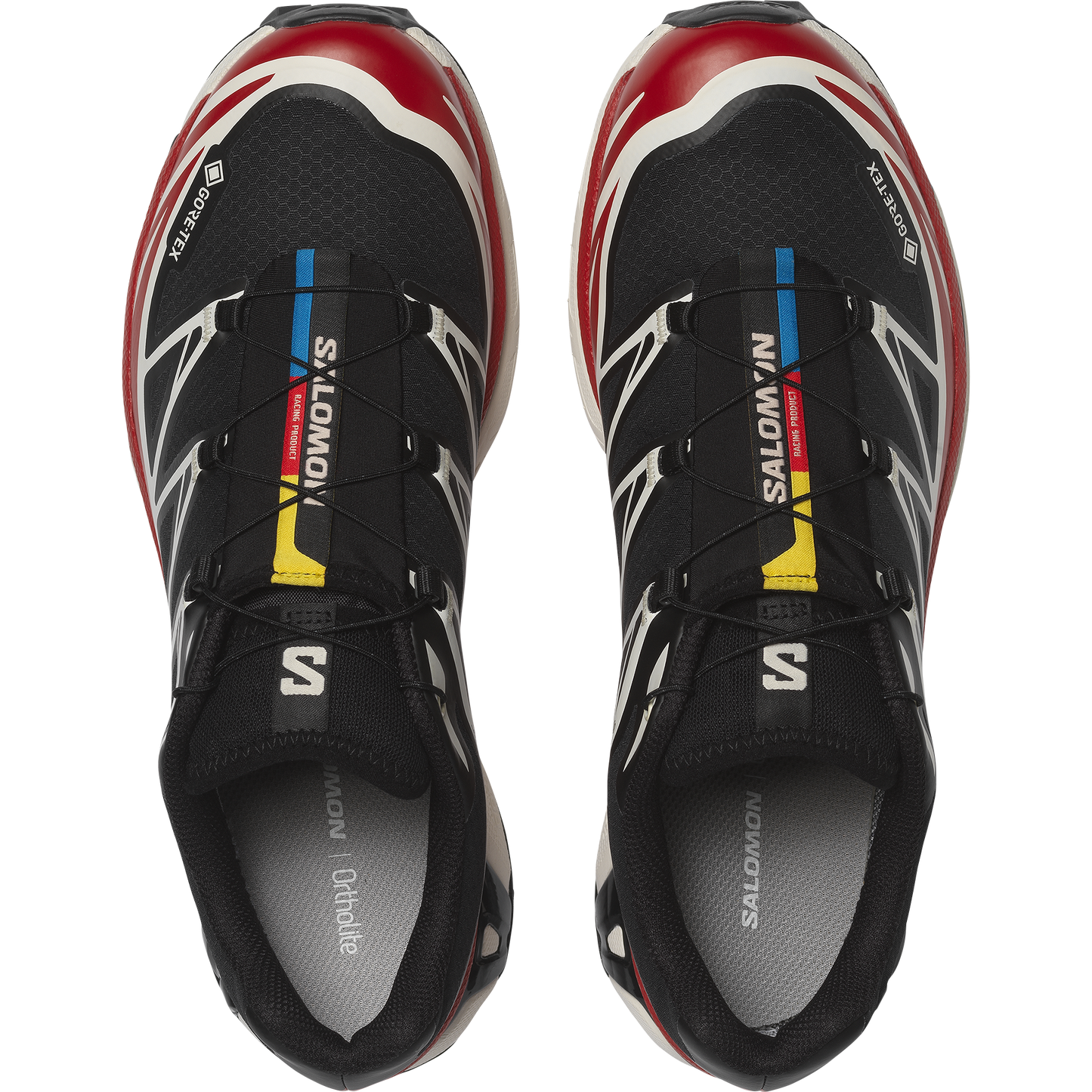 Salomon XT-6 Gore-Tex Black / Flame Scarlet