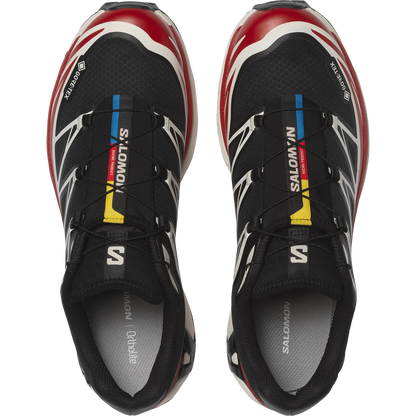 Salomon XT-6 Gore-Tex Black / Flame Scarlet