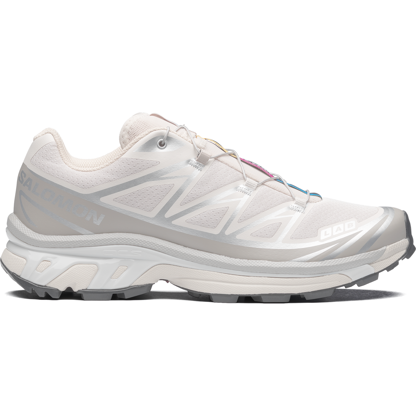 Salomon XT6 Rainy Day Paloma de profil