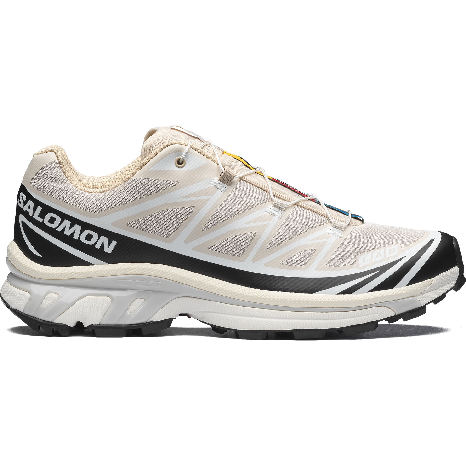 Salomon XT6 Rainy Day Black vue de profil
