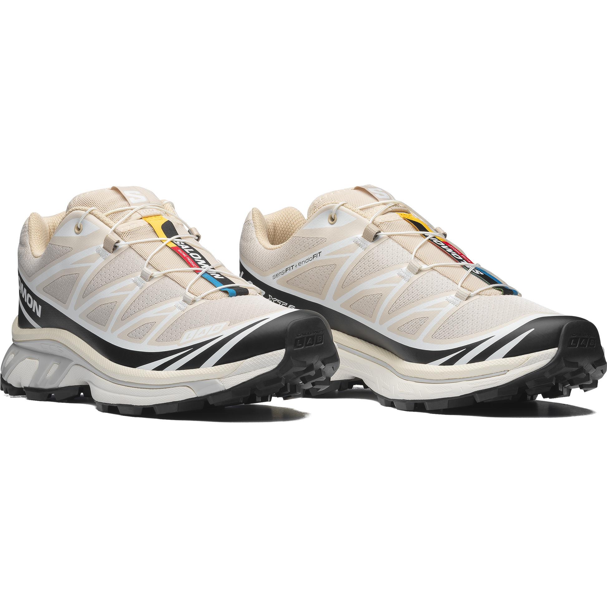 Salomon XT6 Rainy Day Black vue de biais