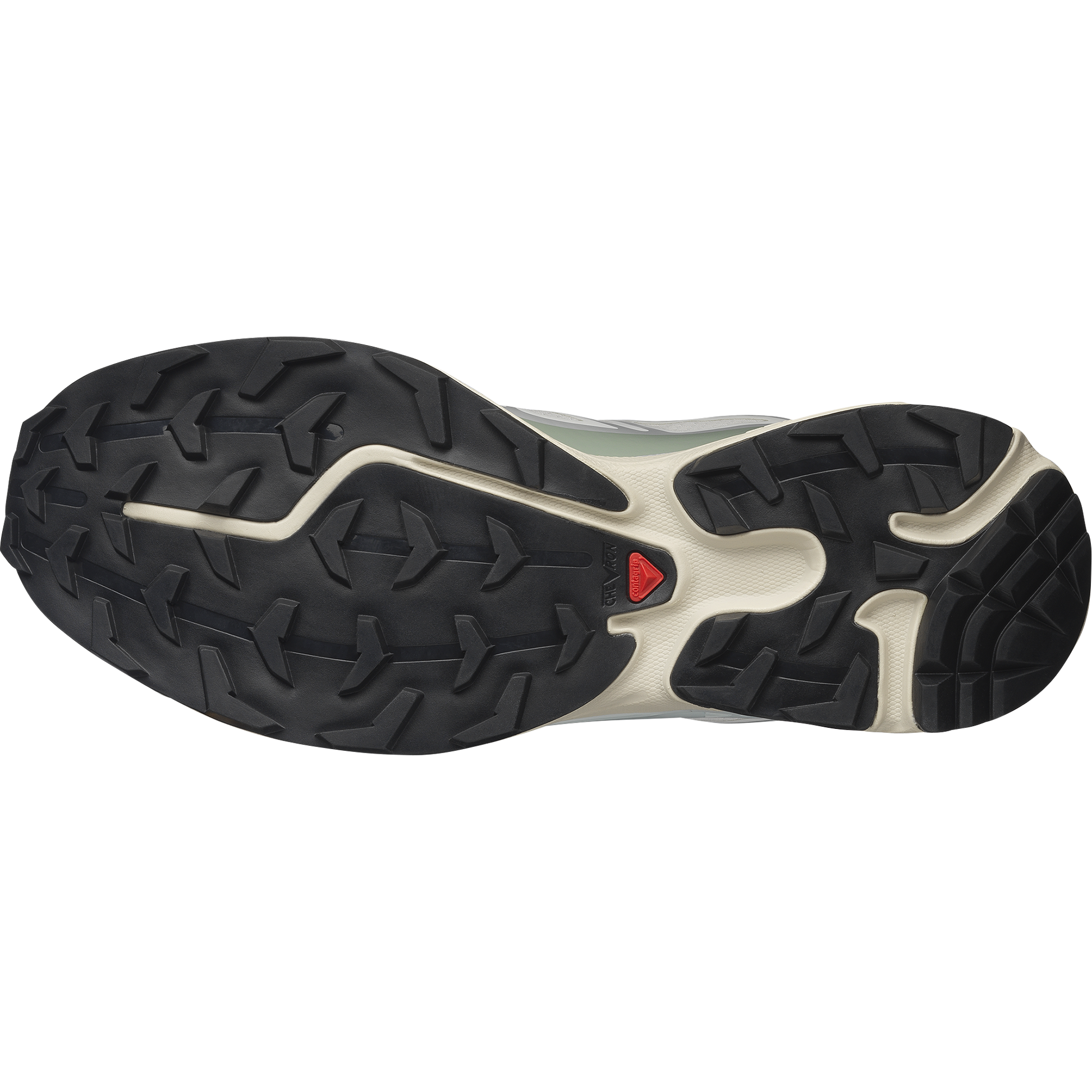 Salomon XT-6 GTX White / Green Milieu vue semelle